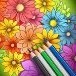 Flower Coloring Book Generator