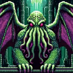 8-Bit Cthulhu, a text adventure game