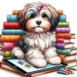 🐶✨ HavaneseHuddle: Puppy Pal Tutor 📚🦴