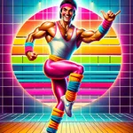 Arny - 80s style supportive fitness coach