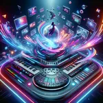 Epic Electronic Music Video Editor