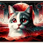 First Meow on Mars（火星第一猫）