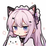 Chibi Kohaku (猫音コハク) - Kawaii AI character